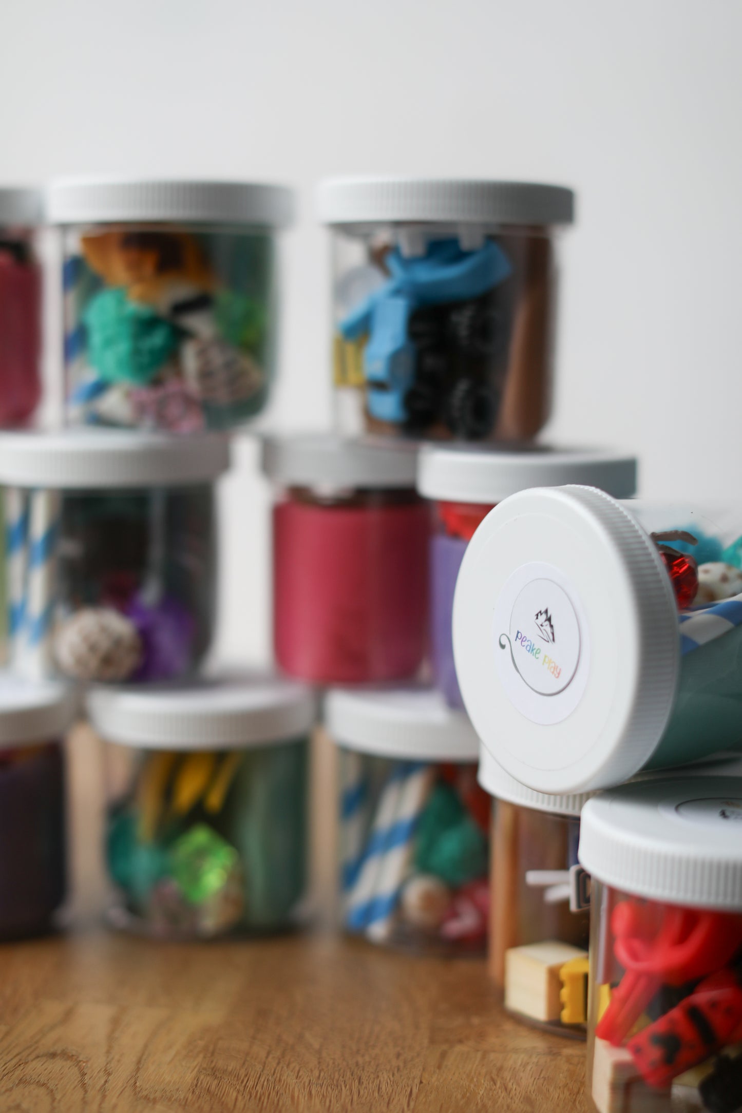 Create your own Party Play-Dough Jars