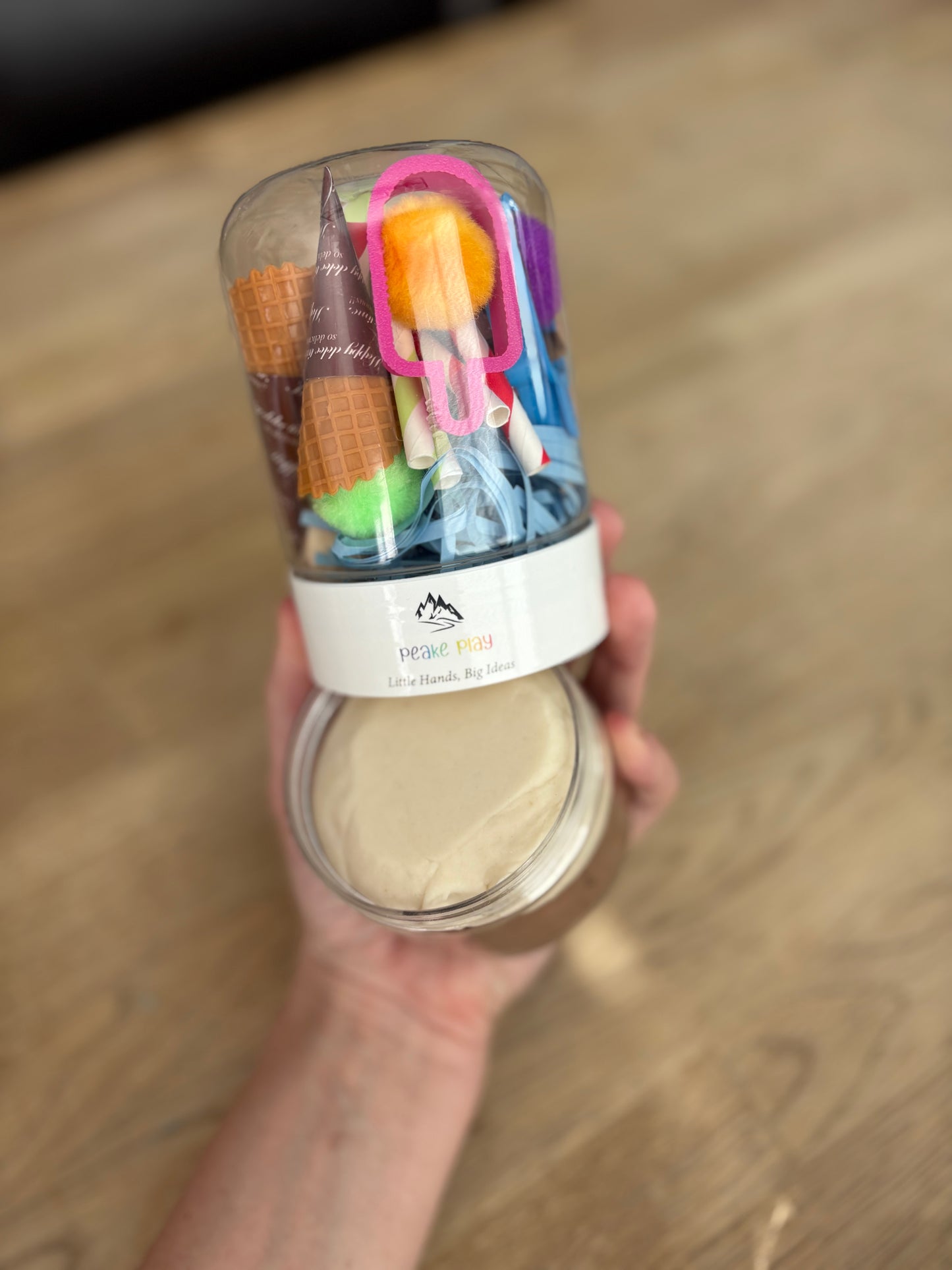 Ice cream play-dough Kit