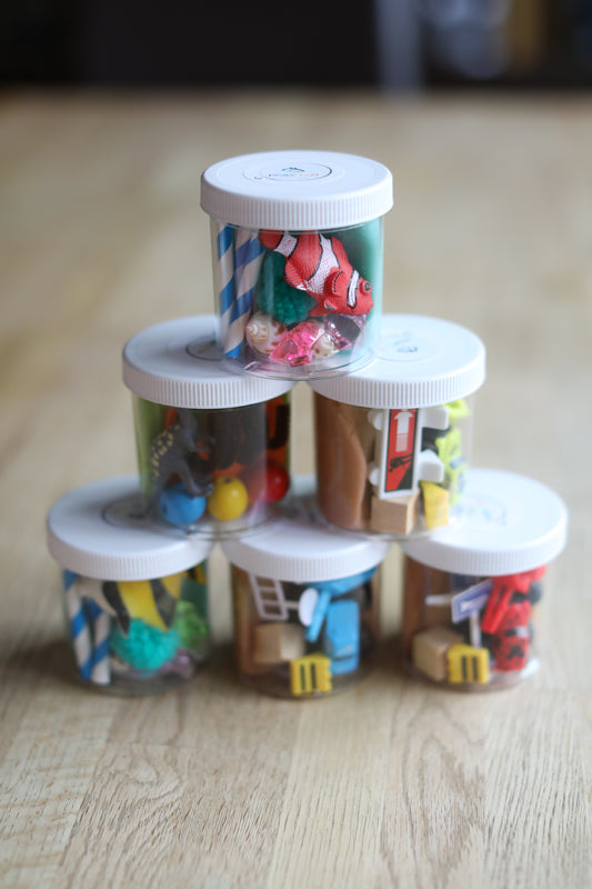 Create your own Party Play-Dough Jars