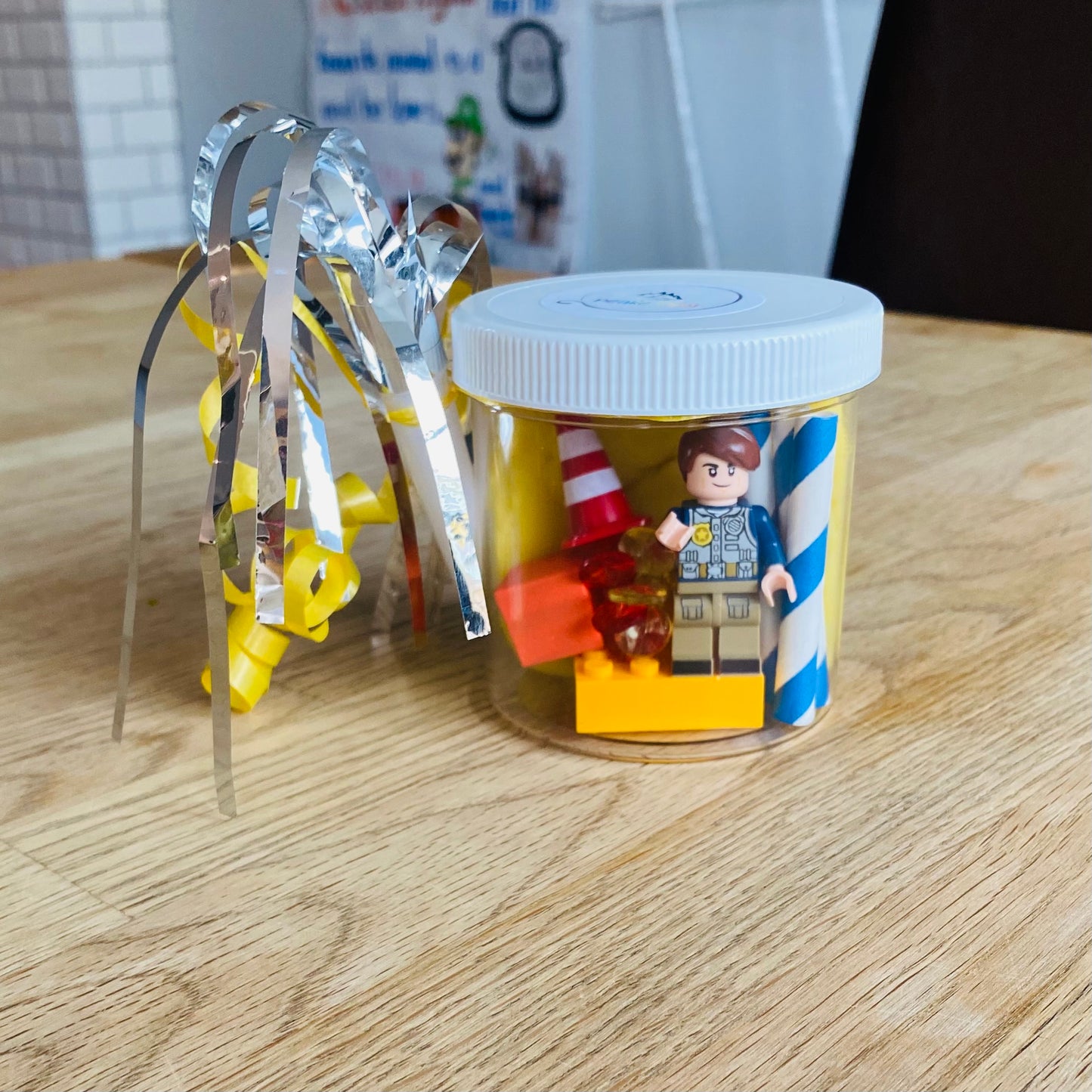 Lego Play-Dough Party Favours