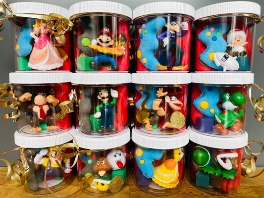 Mario Play-Dough Party Favours