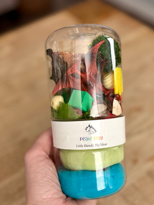 Dinosaur Play-Dough kit
