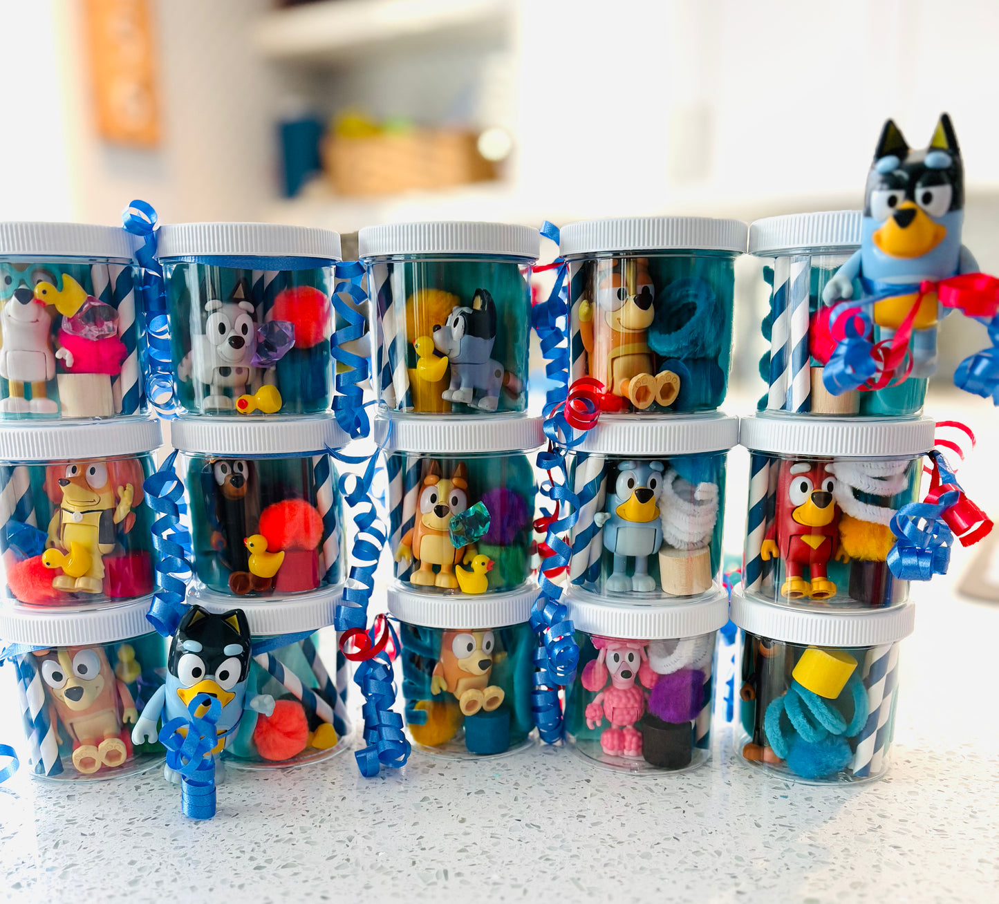 Bluey Play-Dough Party Favour